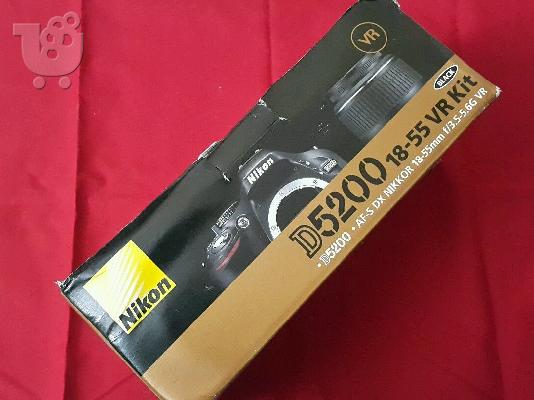PoulaTo: Nikon D5200 ψηφιακή φωτογραφική μηχανή SLR Body + 3 18-55mm φακό.